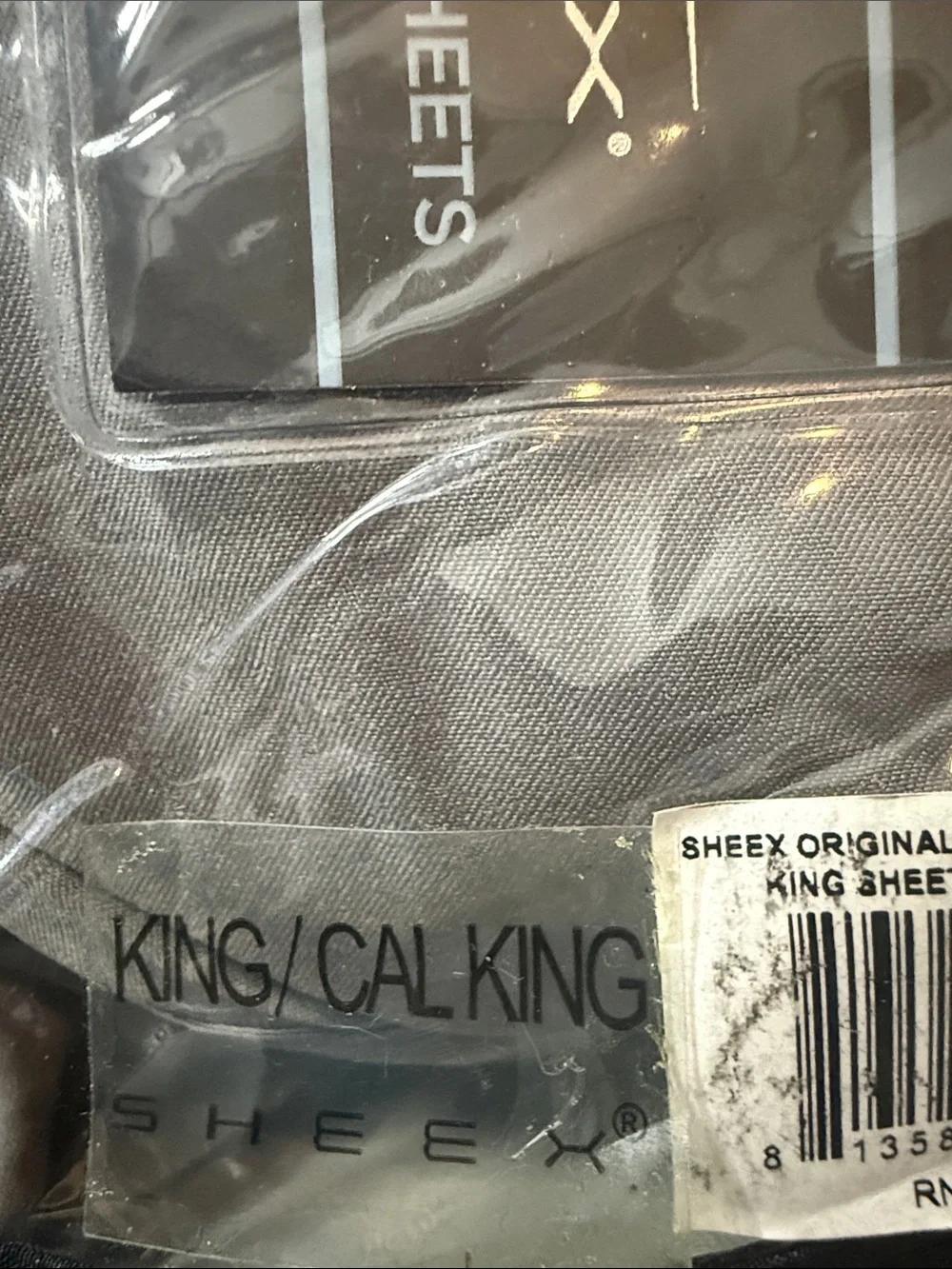 SHEEX ORIGINAL KING SHEET SET GRAPHITE